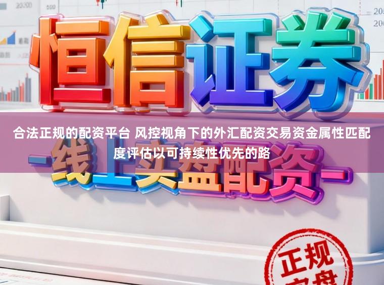 合法正规的配资平台 风控视角下的外汇配资交易资金属性匹配度评估以可持续性优先的路