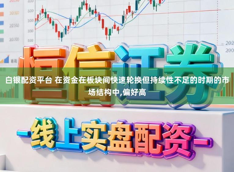 白银配资平台 在资金在板块间快速轮换但持续性不足的时期的市场结构中,偏好高