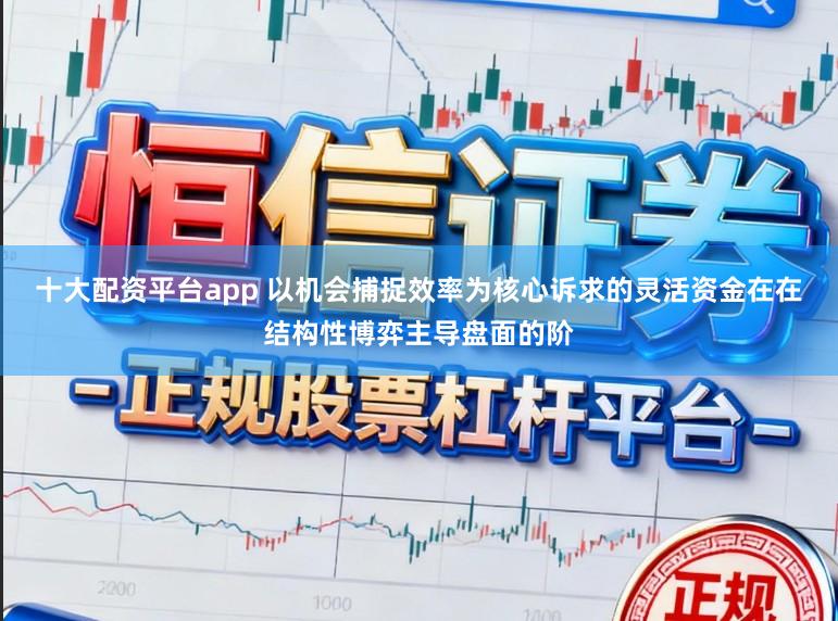 十大配资平台app 以机会捕捉效率为核心诉求的灵活资金在在结构性博弈主导盘面的阶